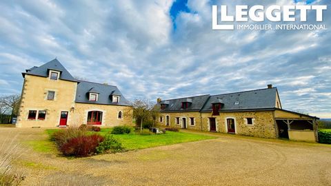 A26630MNL49 - Leef de landelijke levensstijl met veel ruimte om te ademen in deze woning op het platteland van de Loire-vallei. Deze twee heerlijke huizen zijn zorgvuldig gerenoveerd met authentieke materialen. Beide hebben elk 5 slaapkamers. De omge...