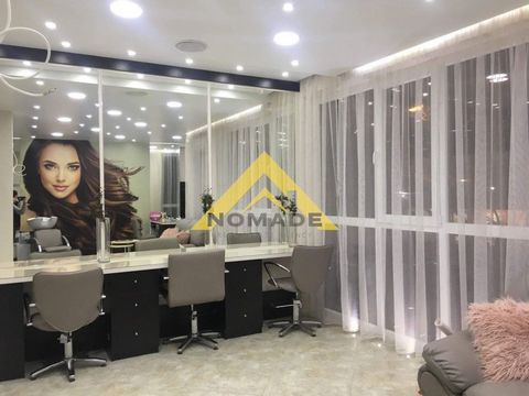 Real estate agency 'Nomad' offers a fully equipped beauty salon facing the Saturday market. Location: The salon is located in a very communicative area with a large flow of people. It is for sale as you can see it in the photos. Nomad Real Estate Age...