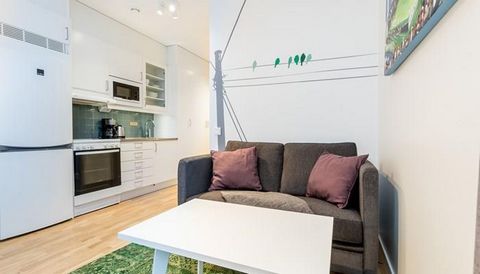 This studio apartment is nicely furnished, have a fully equipped kitchen, washing machine, flat-screen TV, free Wi-Fi, free parking, and washing machine your convenience. This apartment gives a homelike accommodation just 2 km away from the city cent...