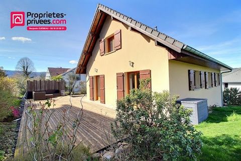 Exclusivity - 74150 - SALES - Virtual tour available on request. Discover this beautiful single-storey detached house, offered exclusively by Benjamin GUENEAU? Rumilly Albanian private properties. Nestled in the charming village of Sales (74150), jus...