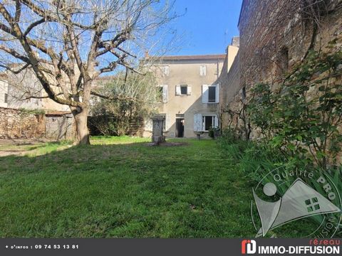 Mandate N°FRP159609 : House approximately 163 m2 including 6 room(s) - 3 bed-rooms - Garden : 500 m2, Sight : Garden. - Equipement annex : Garden, Terrace, double vitrage, cellier, Fireplace, combles, - chauffage : fioul - Expect some renovation - Mo...