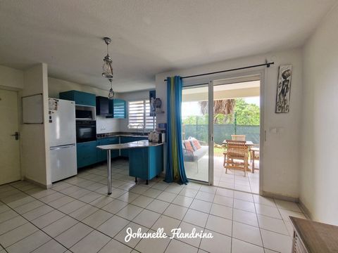 Dpt Guadeloupe (971), à vendre à Petit-Bourg appartement T3 avec jardin