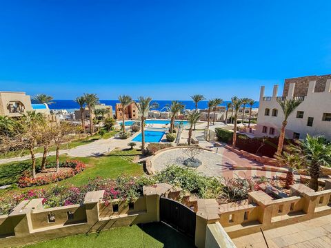 We are proud to offer for sale this very spacious 1 bedroom apartment with lots of outdoor space offering wonderful sea and swimming pool views. Comprising of a separate, semi-open, kitchen with fitted kitchen units and a breakfast bar. The kitchen i...