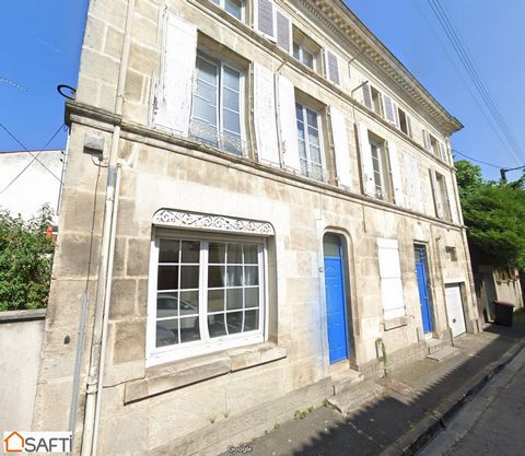 Maison bourgeoise de 330 m² sur trois niveaux située dans le quartier Saint Jacques de Cognac