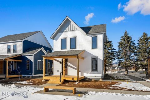 Only 6 units left in Bridger View! This pocket neighborhood on Bozeman's northeast side is exceptionally livable, with greenspaces, a common house, and pathways connecting to the adjacent Story Mill Park, and downtown Bozeman. Quality homes construct...