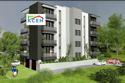'Imoti KSEN' offers a two-bedroom apartment in a new residential block in the wide center of the city. The first sod is coming. The apartment is located on the 4th floor with an elevator and has the following distribution: two bedrooms, corridor, bat...