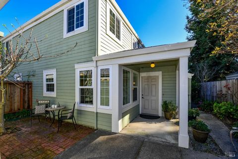 Introducing a charming Napa Valley townhome offering the epitome of comfort and convenience. This delightful residence boasts three bedrooms, two full bathrooms with the primary bedroom and bathroom on the main floor, a well-appointed kitchen, and a ...