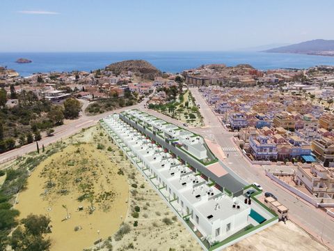 Appartements au rez-de-chaussée avec solarium et piscine privée, 2 chambres, à 400 mètres des plages. San Juan de los Terreros est connu pour ses magnifiques plages, la première étant limitrophe des plages d'Aguilas - Murcia. Dans le cœur même, un gr...