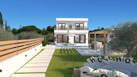 These two villas are being developed near Kolymbia, in the municipality of Afantou in Rhodes, on privileged, large plots offering privacy and modern amenities, with easy access to Kolymbia Beach and cosmopolitan Lindos. The villas unfold over two flo...