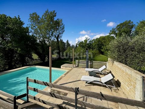 Ref 2029FP: 20 minutes from St Remy de Provence and the Avignon TGV station, close to the town of Tarascon, you will be seduced by this beautiful single storey villa with its master suite and dressing room, its large sunny living room with its pellet...