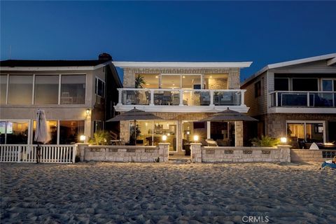 Featuring TWO highly coveted SHORT TERM RENTAL PERMITS, this oceanfront duplex in Newport Beach offers exceptional income opportunities on the coast of Southern California. Located directly on the beach with no boardwalk between the property and the ...