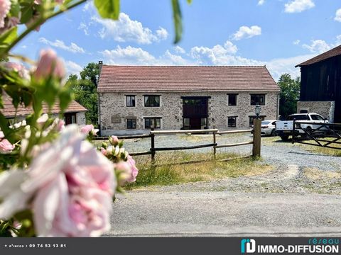 Fiche N°Id-LGB152009: Boussac, Countryside sector, Property of about 332 m2 including 9 room(s) including 6 bedroom(s) + Land of 126686 m2 - View: Countryside without screws? Screws - Stone construction - Ancillary equipment: garden - courtyard - ter...