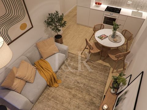 Very cozy 2-bedroom apartment located in the Graça II development. This apartment is distributed as follows: upon entering, we find a living room on the right, with an open kitchen. On the left are the two bedrooms and a full bathroom. The strong poi...