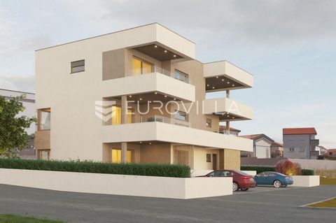 Pag, Povljana, three-room penthouse NKP 118.77 m2 is located in a residential building with a total of four apartments. Apartment S4 consists of an entrance hall, kitchen, dining room and living room with an area of 37.35 m2, three bedrooms, two bath...