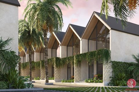 A unique residential complex located in one of the most popular and developing areas of Bali, Canggu. The project combines modern architecture with natural harmony, offering spacious townhouses set amidst picturesque rice fields. The complex is suita...