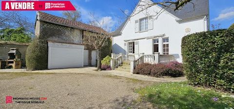 Romuald Theysgeur vous présente une belle maison de 155 m² sur un terrain clôturé et arboré de 1520 m² avec une marre. Situé en plein coeur du bourg de Montacher-Villegardin. Cette belle maison se compose au rdc : d'une entrée, d'un séjour avec chemi...