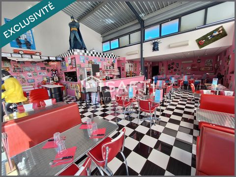 EXCLUSIVE! On the Aude coast, atypical restaurant very well located close to the beach and various attractions and open all year round (weekends out of season). Excellent rating and referencing. Large reception capacity. Very good turnover that can s...