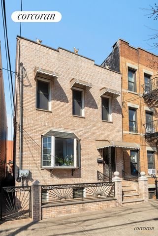 Discover an exceptional investment or owner-occupied opportunity in the heart of Long Island City! This charming 2-unit brick home offers 4 bedrooms and 3 bathrooms across two spacious units, providing flexibility for rental income or multi-generatio...