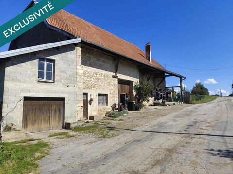 ancienne ferme rénovée en partie entre LEVIER et SALINS LES BAINS