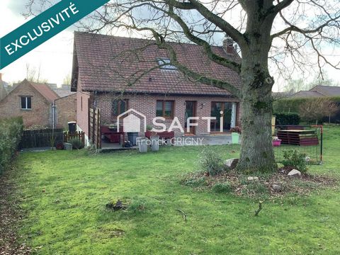 Secteur prisé, maison individuelle en brique sur sous sol complet