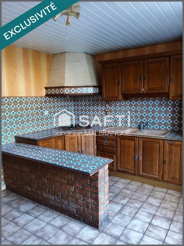 3 chambres, garage et jardin