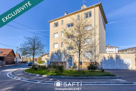 Bourg Mail, studio vendu loué avec cave et garage