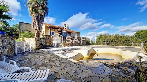 Maison familiale implantée sur 4000 m² à Montesquieu-des-Albères