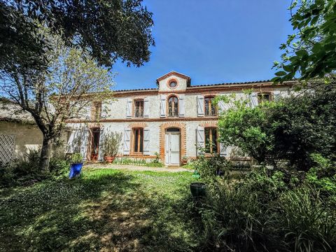 Élégante maison de ville type toulousaine
