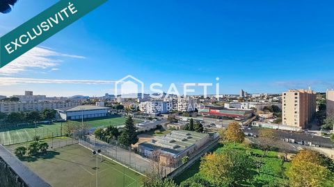 MARSEILLE 10? – FF4 AVEC VUE VÉLODROME & NOTRE-DAME, À RÉNOVER