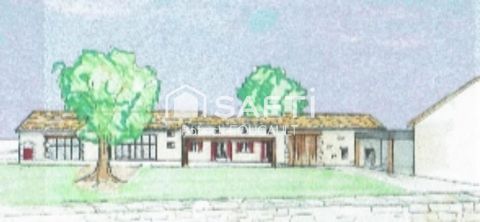 Corps de ferme 500m2 sur un terrain clos 1.5 ha