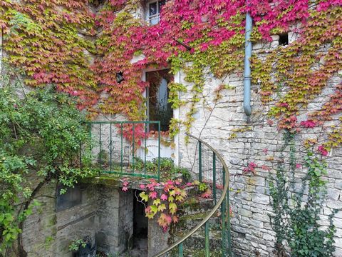 Ensemble immobilier dans village