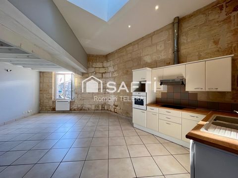 Sacré-Cœur - Nansouty : duplex en T3 de 63 m² avec une place de parking