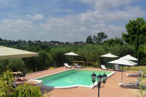 This beautiful holiday home overlooks the countryside in the Sabina Shire, just 60 km north of Rome. This house is surrounded by greenery in a very quiet area and offers 4 cozy apartments in country style. Apartment Martino has a private outdoor area...