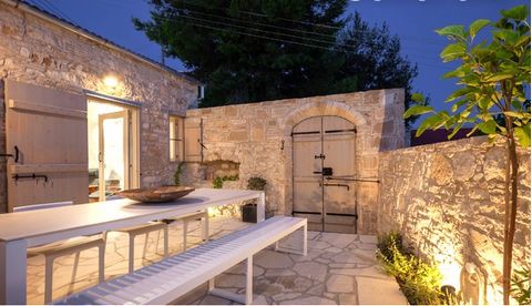 The house is located in a mountainous area of Limassol, in the village of Lofou. It is a building with special historical and cultural values in terms of its architectural identity. The construction consists of stonework with a wooden, single-sloped ...