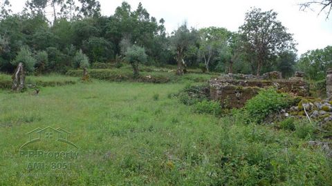 Ruin and bore hole ideal for off grid living near Alvaiazere The ruin with bore hole and pretty land is located on the edge of a small village near Alvaiazere in Central Portugal. This great plot of land has an existing stone ruin. The land is a mixt...