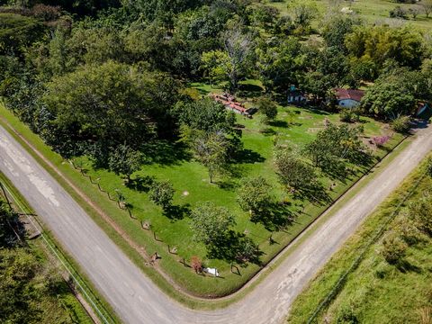 BEAUTIFUL LAND in the Alajuela Port of Entry in the area known as Los Llanos.  This plot of 15,198 m2 is completely flat and surrounded by farms.  With fruit trees and easy access via Route 27 or La Garita, this property is the perfect place to devel...