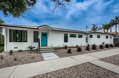 Live the coastal lifestyle in this desirable single level beach home that has been beautifully renovated down to the studs. Located in well regarded North Pacific Beach, just seven blocks from the ocean and within walking distance to excellent restau...