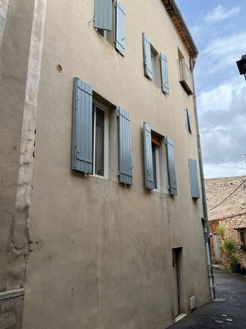 Luberon Real Estate Village house for sale Saint saturnin les APT Located in the centre of the village, old building crossing on 2 streets currently offering 3 independent dwellings plus additional volumes to be fitted out if necessary... With a curr...