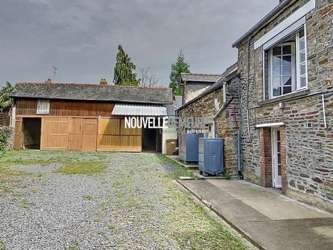 35560 - VAL COUESNON - A 10 MIN FROM MAEN ROCH - 25 MIN FROM MONT SAINT MICHEL - 30 MIN FROM AVRANCHES AND FOUGÈRES - 45 MIN FROM RENNES - NOUVELLE DEMEURE offers you EXCLUSIVELY this house with a habitable potential of about 200 m2 located in the ce...