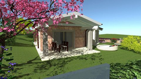 ISOLA ROSSA - BORGO DELL'ISOLA (Code IR-Borgo A-8A) We offer a semi-detached house under construction with sea view consisting of: Living area/kitchen 1 double bedroom 1 bedroom/study 2 bathrooms Swimming pool (on request) Parking space Garden on thr...