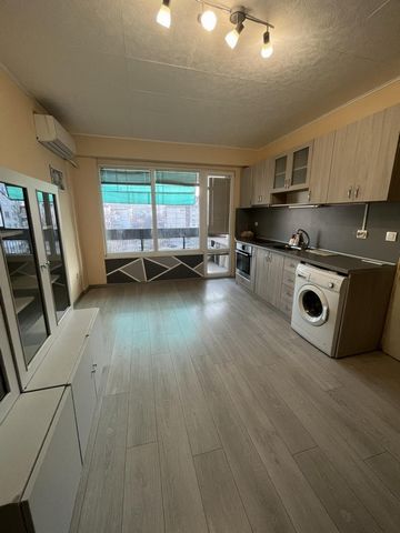 ''Address'' Real Estate offers: Sunny and cozy apartment in kv. ''Youth''. The apartment has an area of 62 sq.m., and has been converted into a 3-bedroom apartment. The layout is as follows: Corridor, kitchen with living room, from which there is acc...