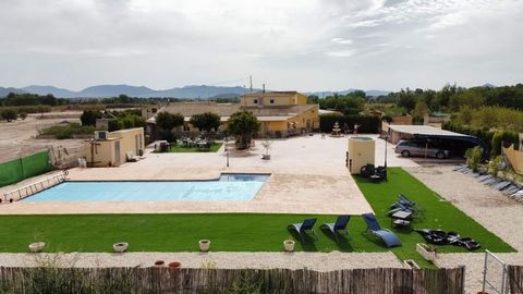 Explore the convenience of this Villa in Villena, within walking distance to a local bar and just 5 km from Villena itself. This expansive property boasts 10 bedrooms, 5 bathrooms, 2 dining rooms, 2 living rooms, and 2 kitchens, providing ample space...