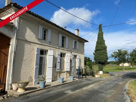 In small country impasse, close to all amenities (center Montpon-Ménestrol 3 km), beautiful house 5 rooms of 121 m2. It is composed on the ground floor of a large living room of nearly 40m2 with open kitchen as well as a bedroom with bathroom and dre...