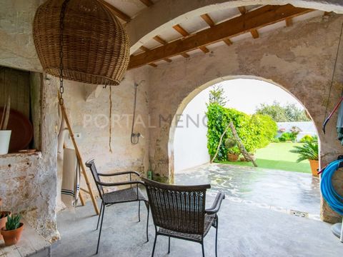 Are you looking for a renovated house for your family with all modern comforts and a pleasant spacious outdoor area in the town of Alaior? This charming property has a story... It was originally an old cheese factory which has been completely renovat...