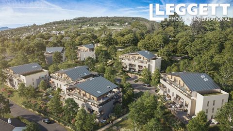 A27629MHW73 - Several apartments are still available in this stunning new build close to Chambery and Aix Les Bains. Built with quality materials and attention to details, each apartment has its own private parking and/or garage, a cellar and also a ...