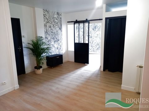 Bedarieux beautiful apartment F2 of 53 m2 on the ground floor Located in a one-way street on the ground floor of a small building under professional trustee. Description: Apartment on the left ground floor, completely renovated of 53 m2 plus a garage...