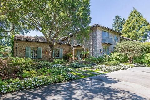 This truly exceptional property is one of Atherton's Finest Estates with an unparalleled combination of grandeur, luxury, and timeless appeal. Set on an expansive 3.17-acre level lot, the estate is enveloped by breathtaking gardens established with s...