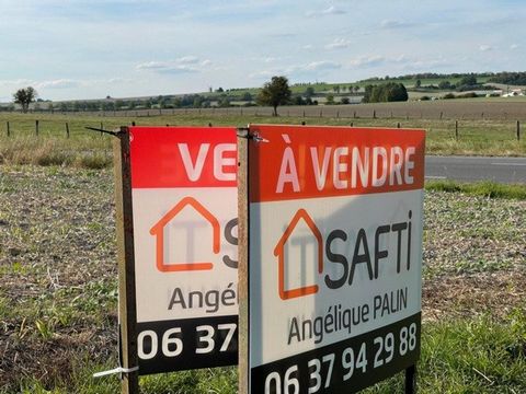 You have the project to build the house of your dreams? Your Real Estate Advisor Angélique PALIN offers a bounded building plot of 1012 m² with a clear view of the surrounding countryside. The service is located on the edge of the plot and the Certif...