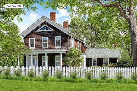 Within a stone's throw to Bridgehampton town! Indulge in the epitome of Hamptons charm with this quintessential 4-bedroom, 3-bathroom farmhouse nestled in the heart of Bridgehampton Village. Recently upgraded in 2017, this picturesque home exudes a t...