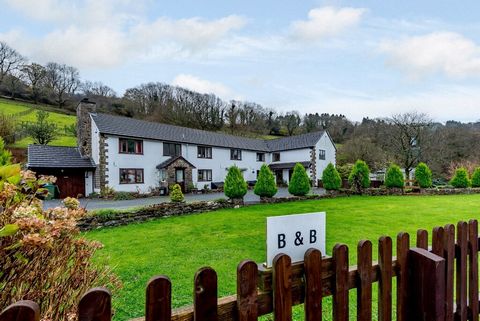 Neuadd Wen is a substantial 10-bedroom residence, currently serving as a guest house, that spans over 4,000 square feet. The property offers the flexibility to adapt for multi-generational living or to generate additional income. Pre-planning permiss...